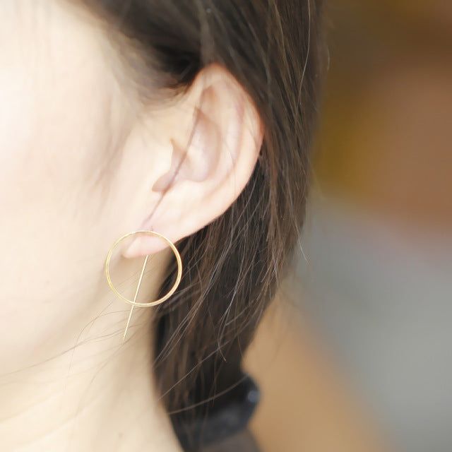 Minimalist Geometric Earrings